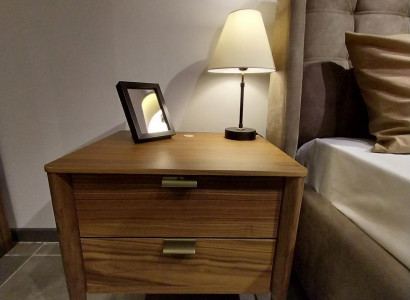 Bedroom side table luxury nightstand art deco style wood hotel new